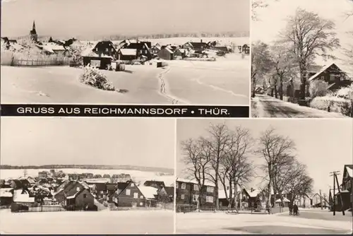 Gruss aus Reichmannsdorf, Stadtansichten, gelaufen