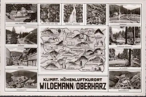 Wildemann, Zechenhaus, Bohlweg, Kurpark, Spiegelbad, ungelaufen