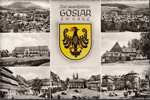 Goslar, Kaiserhaus, Schuhhof, Marktplatz, Hotel, ungelaufen