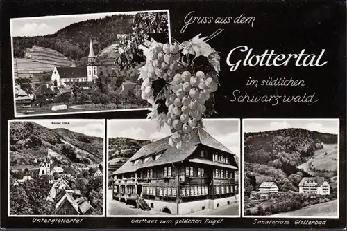 Glottertal, Gasthaus zum goldenen Engel, Sanatorium, ungelaufen