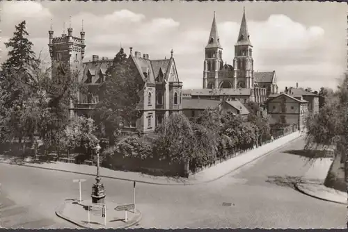 Landau, Schlösschen mit Marienkirche, ungelaufen