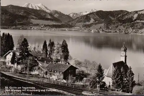 St.Quirin am Tegernsee, Bad Wiessee, Hirschberg, ungelaufen