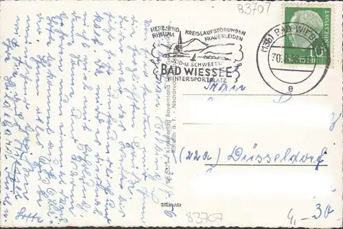 Bad Wiessee, Womenhalle, couru 1956