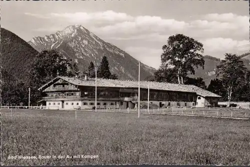 Bad Wiessee, Bauer in der Au, gelaufen 1955