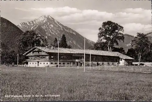 Bad Wiessee, paysan dans l'Au, couru en 1955