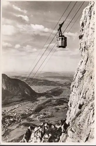 Bad Reichenhall, Seilbahn auf dem Predigtstuhl, ungelaufen