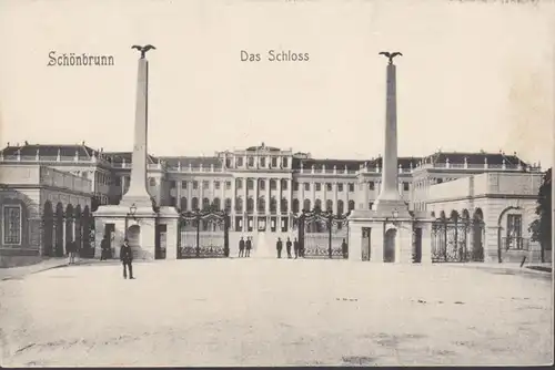 Wien, Schönbrunn, Das Schloss, ungelaufen