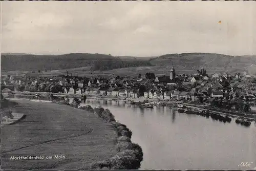 Marktheidenfeld, Stadtansicht, gelaufen 1958