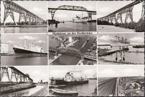 Haut-donné au pont, bateaux, vues du pont parcouru 1972