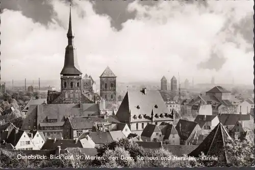 Osnabrück, St. Marien, Dom, Rathaus, Kirche, ungelaufen