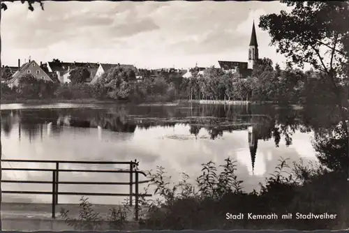 Kemnath avec la ville de Weiher, couru en 1955