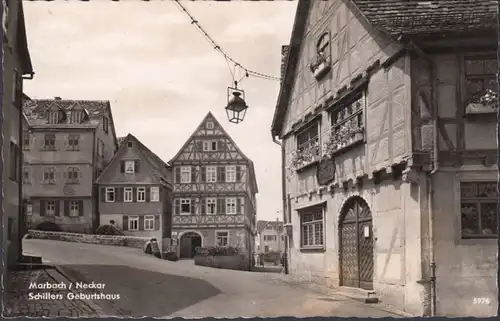 Marbach, maison natale de Schiller, couru en 1957