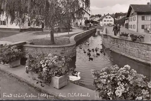 Bad Wörishofen, Am Mühlbach, gelaufen 1963