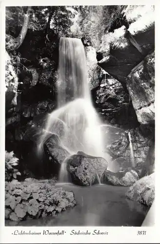 Lichtenhainer Wasserfall, ungelaufen