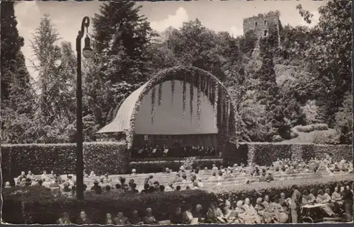 Badenweiler, Kurpark, gelaufen 1955