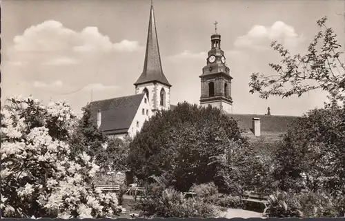 Haslach dans la vallée de Kinzig, église, couru en 1963