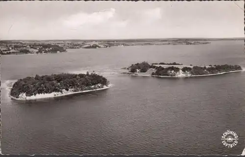 Flensburg, Ochseninseln, gelaufen 1958
