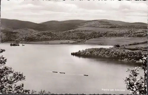 Edersee, Blick nach Brinkhausen, ungelaufen