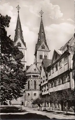 Boppard, vieille ville avec l'église de Severu, couru