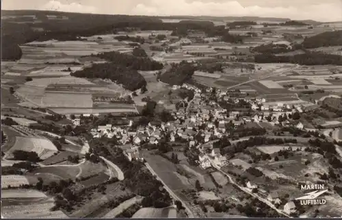 Wommelshausen, Fliegeraufnahme, gelaufen 1975