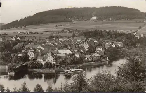 Saalburg, Stausee der Bleiloch Saaletalsperre, ungelaufen