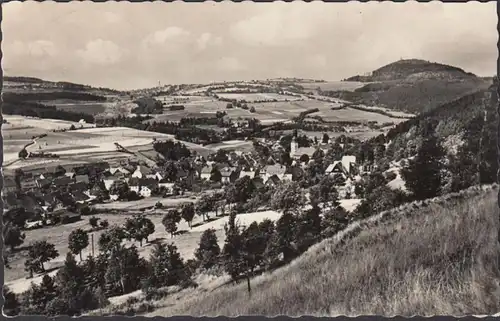 Geising, vue de la ville, couru en 1961