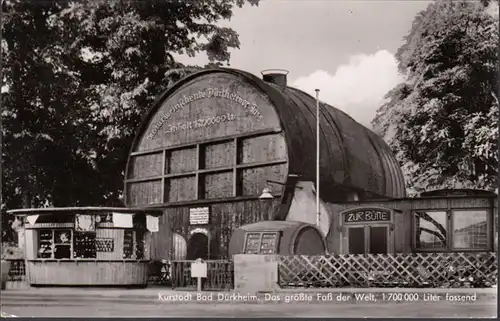 Bad Dürkheim, das grösste Fass der Welt, ungelaufen