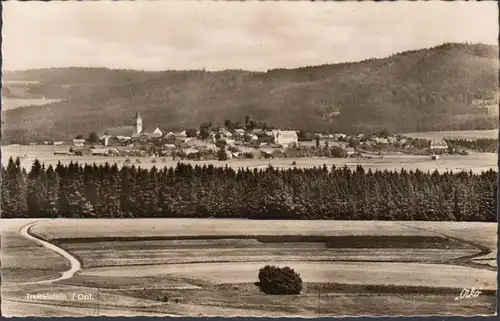 Treffelstein, vue de la ville, incurvée