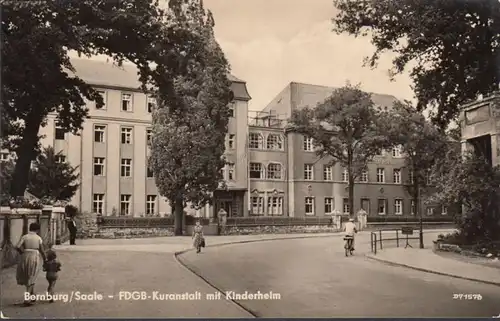 Bernburg, Kuranstalt mit Kinderheim, ungelaufen