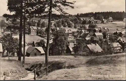 Ernstthal am Rennsteig, Stadtansicht, ungelaufen