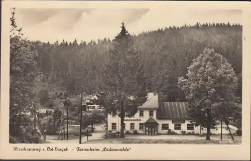 Hirschsprung, Ferienheim Ladenmühle, gelaufen