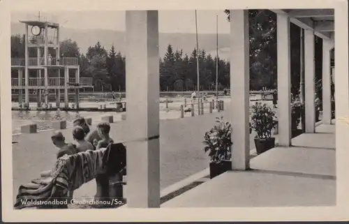 Grand Schönau, plage de bois, incurvée