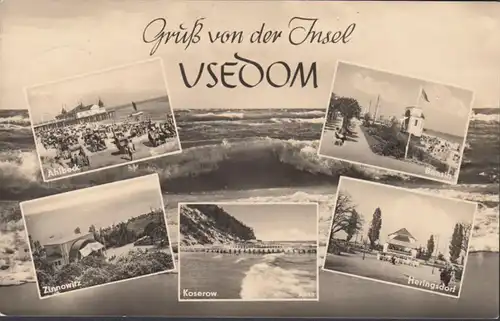 Usedom, Ahlbeck, Zinnowitz, Koserow, Bansin, gelaufen