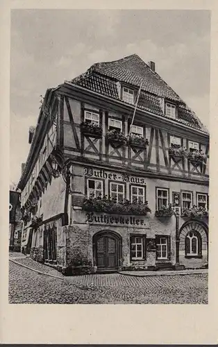 Eisenach, Luther Haus, Luttherkeller, Edition officielle, inachevée