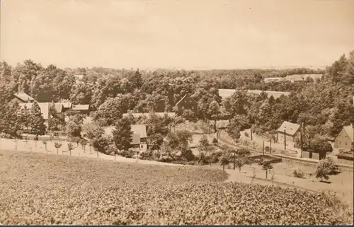 Reinsberg, Stadtansicht, Bahnschiene, ungelaufen