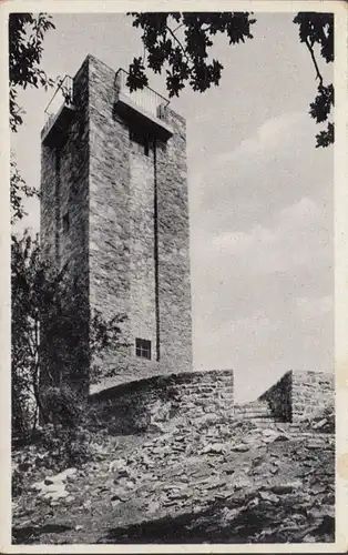 Hainewalde, Der Turm, Betriebskinderferienlager Hauptpostamt, gelaufen 1959