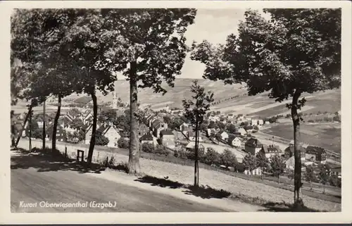 Oberwiesenthal, Stadtansicht, ungelaufen