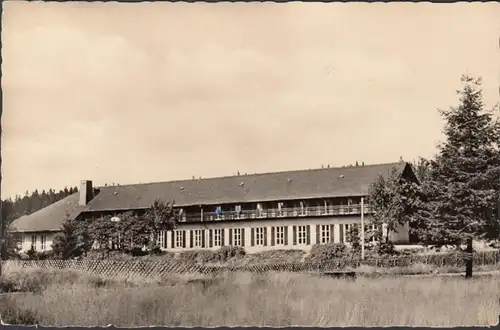 Hormersdorf, Jugendherberge Adolf Hennecke, gelaufen 1959