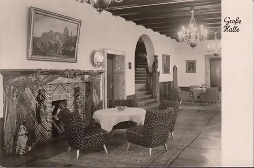 Salenfeld, Sanatorium Bergfrieg, Grand Hall, incurvé