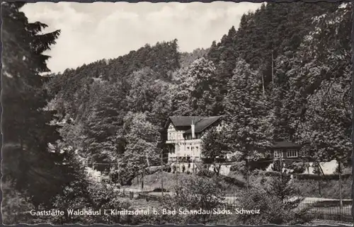 Bad Schandau, Gaststätte Waldhäusl, ungelaufen