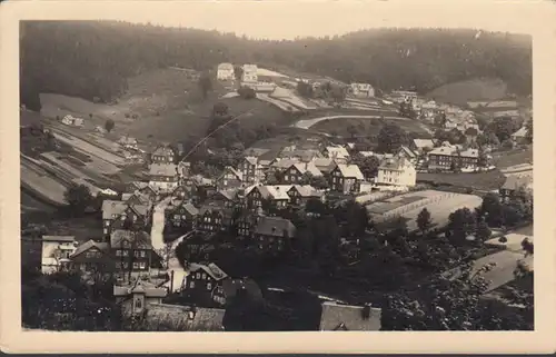 Stützerbach, Stadtansicht, gelaufen 1955