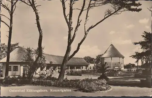 Kühlungsborn, Konzertgarten, gelaufen 1958