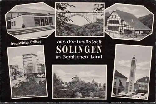 Solingen, Stadttheater, Balkhauser Kotten, Kirche, ungelaufen