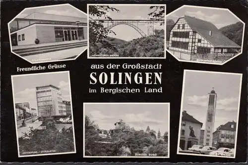 Solingen, théâtre de la ville, Balkhauser Kotten, église, incurable