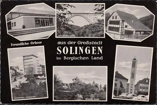 Solingen, théâtre de la ville, Balkhauser Kotten, église, incurable