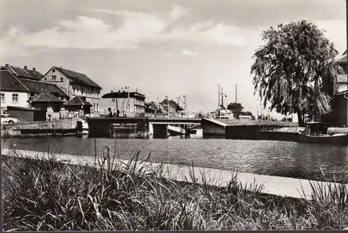 Ueckermäde, Au port, couru 1979