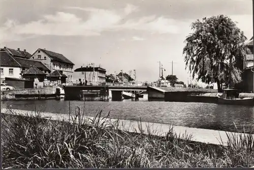 Ueckermünde, Am Hafen, gelaufen 1979