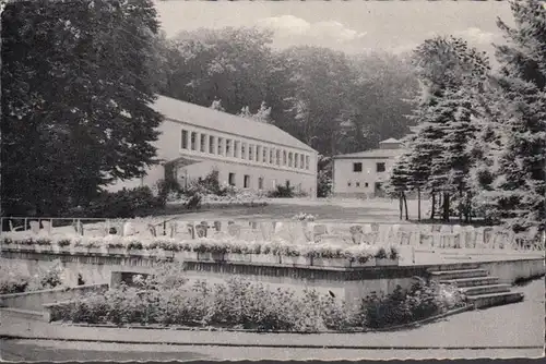 Cadavres, bouleaux de sanatorium, maison de bain et terrasse, non-roulé