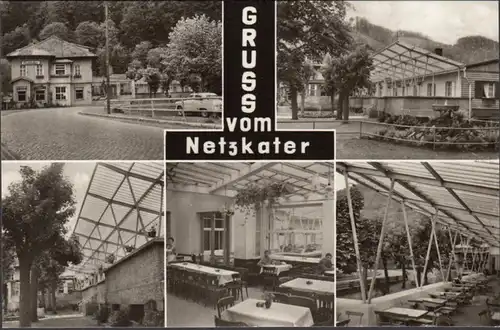 Gruss vom Hotel Netzkater, Mehrbild, ungelaufen