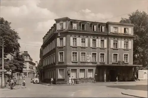 Pössneck, HO Hotel Posthirsch, incurvée